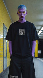 Classic Loose Boxy Tee - Tabloid Tee