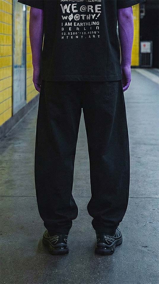 Essential Barrel Dress Pants - Tabloid Print