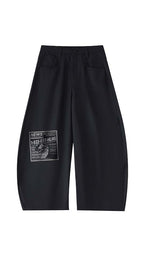 Essential Barrel Dress Pants - Tabloid Print