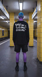 Sun Fade Raw Edge Cotton Shorts