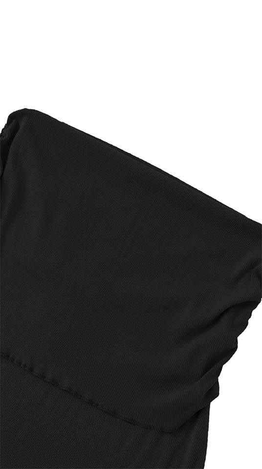 Straight Hip-Hugging Slim Maxi Skirt