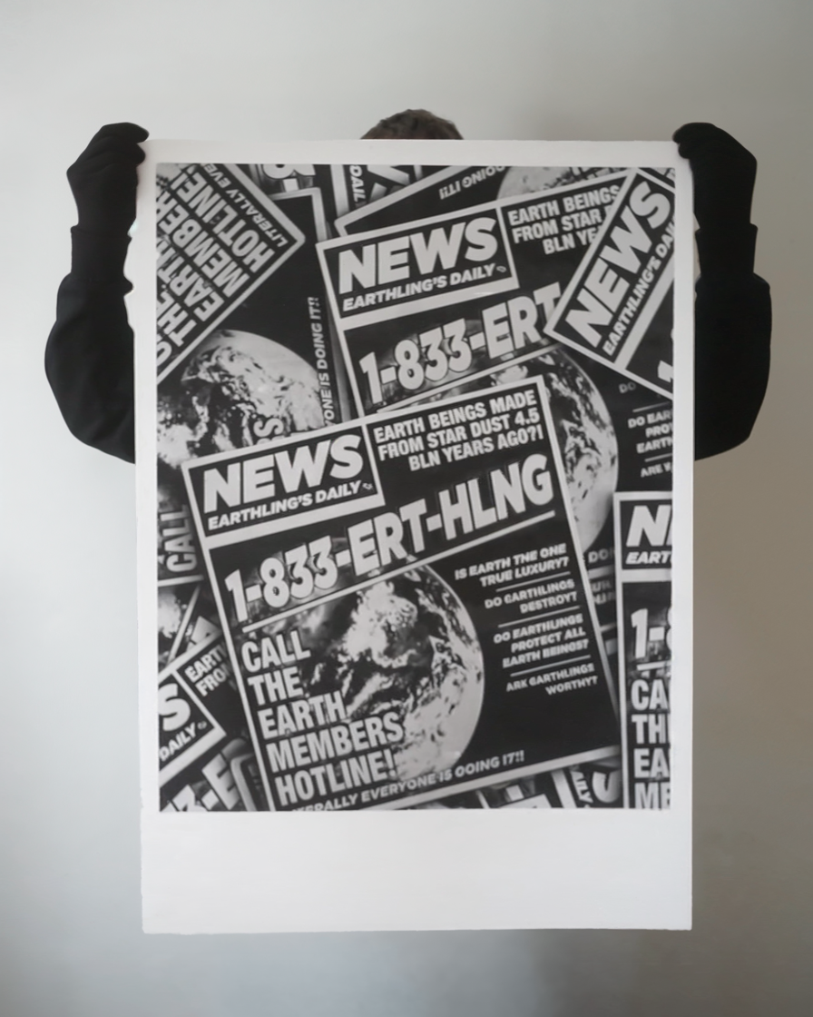 Earthling's Daily Screen Print