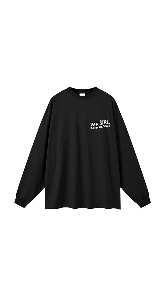 Oversized Unisex Long Sleeve T-Shirt