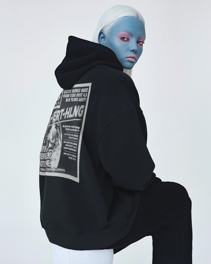 We Are Earthlings - Hoodie [Black]